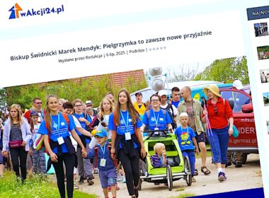 Pielgrzymowanie jest drogą