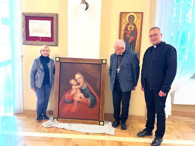 Madonna z Dzieciątkiem wróciła
