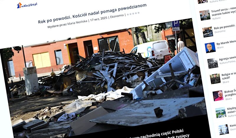 Minął rok od powodzi
