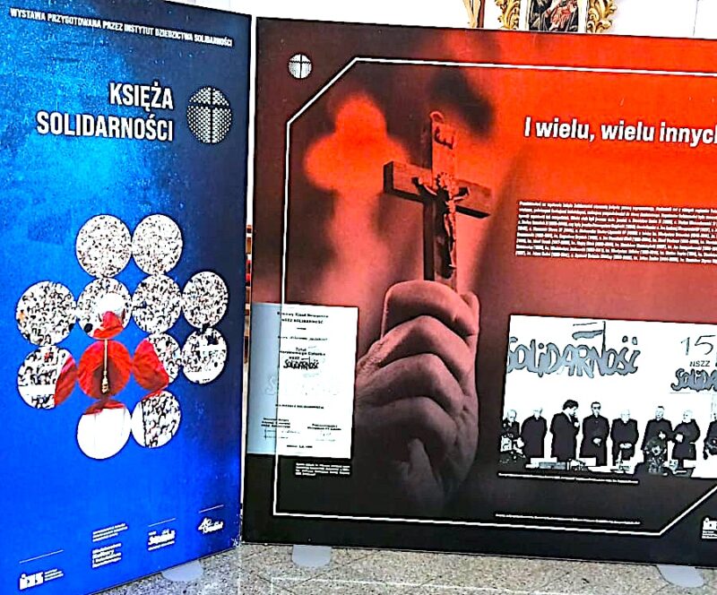 Wystawa Księża Solidarności już