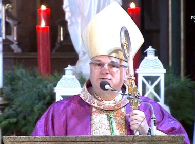 Biskup Marek Mendyk z przesłaniem