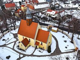 Kościół widziany z góry