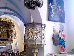 Piękno ambony w Mysłowie