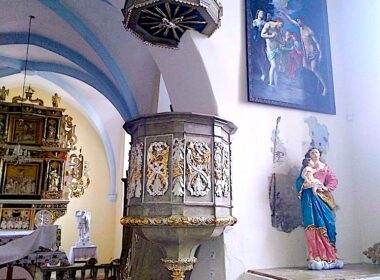 Piękno ambony w Mysłowie