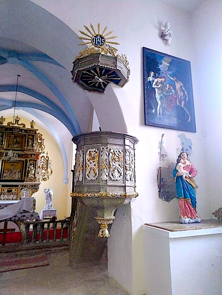 Piękno ambony w Mysłowie