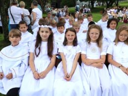 Podziękowanie za Pierwszą Komunię