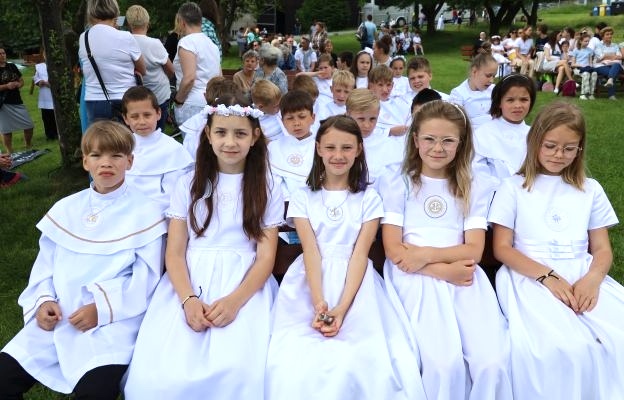 Podziękowanie za Pierwszą Komunię