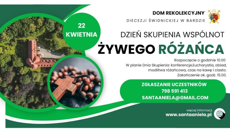 Wielkanocny dzień skupienia wspólnot