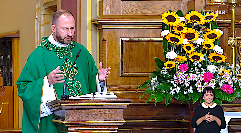Ks Rafał Masztalerz Jezus daje