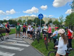 Najpierw trasa na rowerze