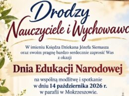 Drodzy Nauczyciele i Wychowawcy